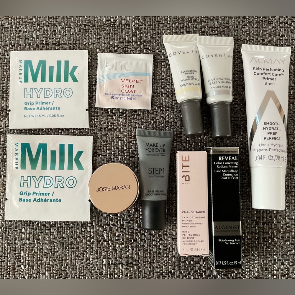 ✨Host Pick✨ Assorted brands face primers 10 pc set